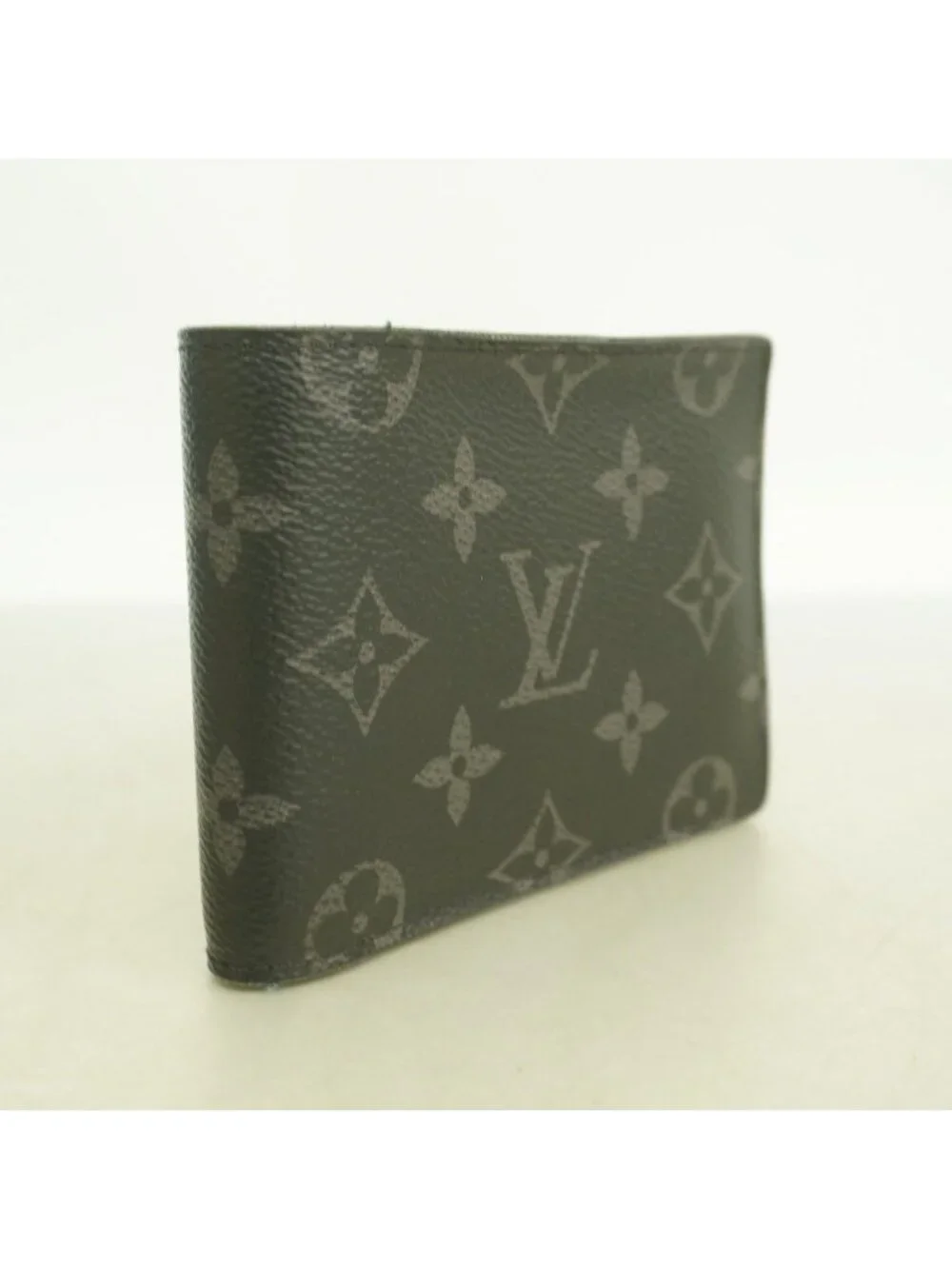 Louis Vuitton Billfold Monogram Eclipse Portefeuille Multiple Black Wallet